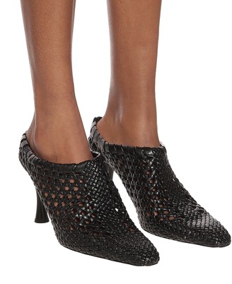 Proenza Schouler Woven leather ankle boots