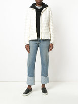 Thumbnail for your product : MICHAEL Michael Kors padded frill cuff jacket