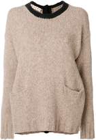 Thumbnail for your product : Marni contrast collar sweater