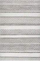 Thumbnail for your product : nuLoom Kairi Lacy Stripes Outdoor Indoor/Outdoor Rug