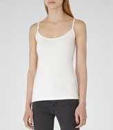 Thumbnail for your product : Reiss Camellia JERSEY CAMI TOP BLACK