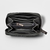 Thumbnail for your product : A New Day Women's Small Zip-Around Wallet - A New Day Gunmetal Glitter