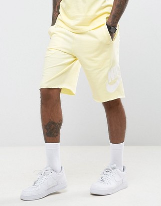 Nike Gx1 Jersey Shorts In Yellow 836277-706