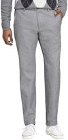 Thumbnail for your product : Brooks Brothers Grey Herringbone Chinos