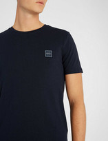 Thumbnail for your product : BOSS ORANGE Logo patch cotton-jersey T-shirt