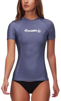 O'Neill Basic Skins Short-Sleeve Crew Rashguard - Women's