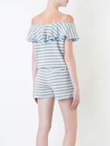 Thumbnail for your product : GUILD PRIME striped off-shoulder top