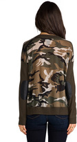 Thumbnail for your product : Central Park West Hamilton Square Camouflage Sweater