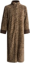 Thumbnail for your product : Stan Herman La Dolce Leopard Robe - Full Zip, Long Sleeve (For Women)