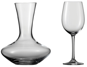 Fortessa Classico Wine/Water Crystal Goblets and Decanter Set (7 PC)