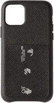 Thumbnail for your product : Off-White Black Saffiano iPhone 11 Pro Case