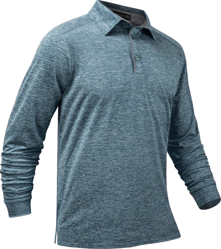 Golf Shirts Mens Long Sleeve Polo Shirts Amazon Amazon Moisture