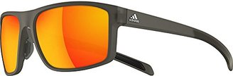 adidas Men's Whipstart A423 6053 Non-Polarized Rectangular Sunglasses,61 mm