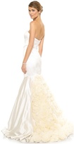 Thumbnail for your product : Theia Eloise Sweetheart Flower Gown