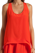 Thumbnail for your product : Alexis Ernesta High-Low Racer Back Top