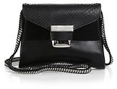 Thumbnail for your product : Narciso Rodriguez Carolyn Mini Mixed-Media Shoulder Bag