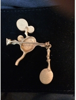 Thumbnail for your product : Christian Lacroix Gold Gold plated Pin & brooche