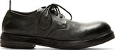 Thumbnail for your product : Marsèll Black Leather Zucca Zeppa Derbys