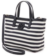 Thumbnail for your product : Tory Burch Marion Printed Nylon Small East / West Tote