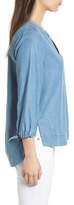 Thumbnail for your product : Vineyard Vines Chambray Tie Sleeve Popover Top