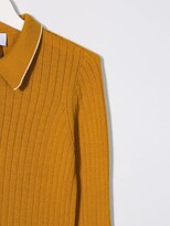 Thumbnail for your product : Paade Mode TEEN rib-knit polo top