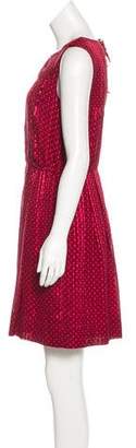 Marc by Marc Jacobs Silk Patterned Dress