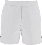 Shorts With Pincord Motif 