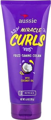 Aussie Aussie, Miracle Curls, Frizz-Taming Cream with Coconut Oil, 6.8 oz (193 g)