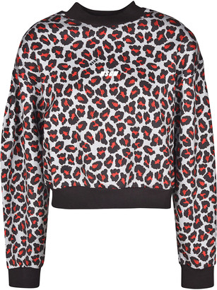 MSGM Leopard Print Sweatshirt