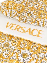 Thumbnail for your product : Versace Children Logo Baroque Print Sleeping Bag