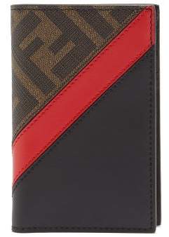 fendi men's leather wallet