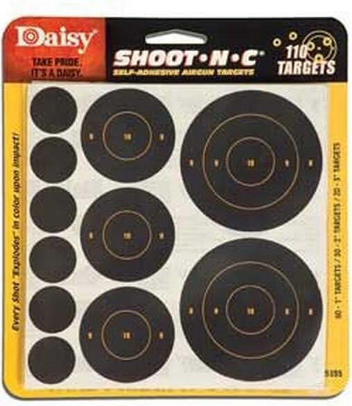 Daisy Shoot-N-C Self Adhesive Targets