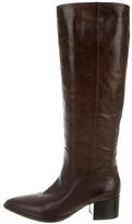 Thumbnail for your product : Miu Miu Knee-High Leather Boots