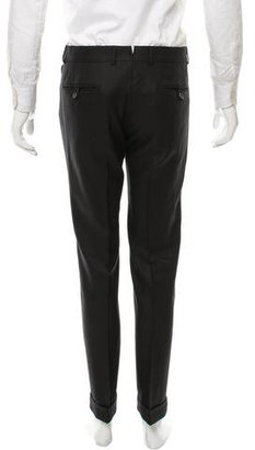 Tom Ford Wool-Blend Flat Front Pants