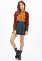 Thumbnail for your product : Forever 21 Dotted Crepe Blouse