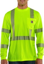 Thumbnail for your product : Carhartt Men's High Visibility Force Long Sleeve Class 3 T-Shirt (Big & Tall)