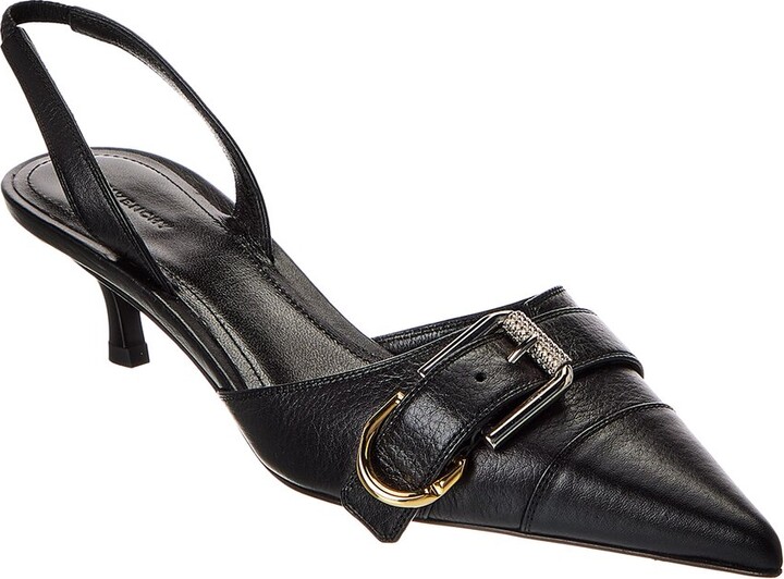 Givenchy Voyou Leather Slingback Pump