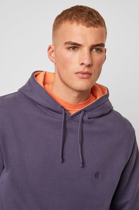 French Connenction Sunday Sweat Contrast Hoodie