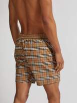 Thumbnail for your product : Burberry Vintage Check Swim Shorts - Mens - Camel
