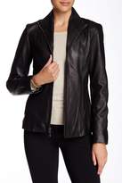 Thumbnail for your product : Cole Haan Shawl Collar Leather Jacket