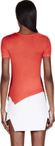 Thumbnail for your product : Peter Pilotto Red Textured Knit T-Shirt