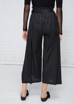 Thumbnail for your product : Pleats Please Issey Miyake Black Tie Waist Wide Leg Pant