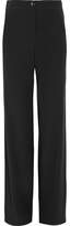 Thumbnail for your product : Vanessa Seward Emmanuelle Silk Crepe De Chine Wide-leg Pants - Black