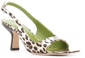 Bzees Lopez leopard-print sandals
