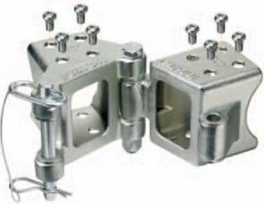 Fulton HDPB340101 Fold-Away Bolt-On Hinge Kit - 3' x 4', 7500 lbs.