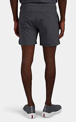 JACQUES Men's Tech-Twill Drawstring Shorts - Light Gray