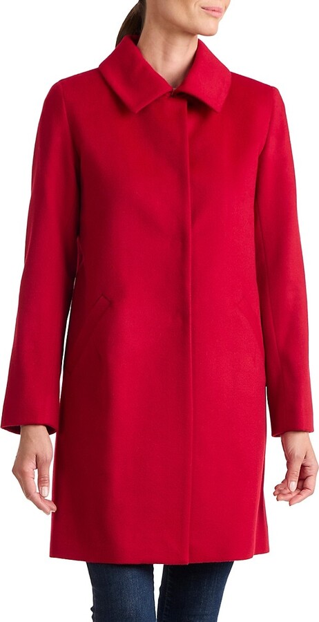 Sofia Cashmere Wool Blend Car Coat