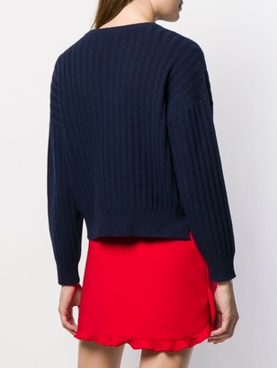 RED Valentino Heart Detailed Jumper