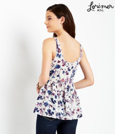 Thumbnail for your product : Aeropostale Lorimer Watercolor Floral Woven Tunic