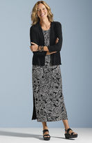Thumbnail for your product : J. Jill Wearever print long side-vent dress